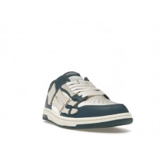 AMIRI Skel Top Low Vintage Blue Quad Monogram Debossed