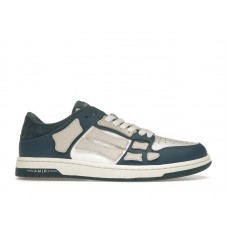 AMIRI Skel Top Low Vintage Blue Quad Monogram Debossed