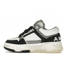 AMIRI MA-1 White Black Quad Monogram Debossed