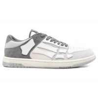 AMIRI Skel Top Low Distressed Dark Grey