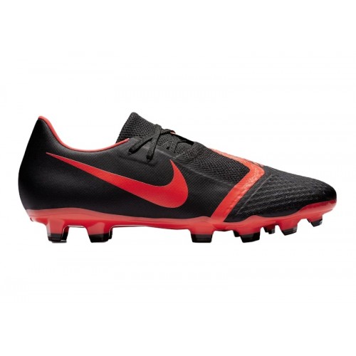 Nike Phantom Venom Academy FG Black Red - мужская сетка размеров
