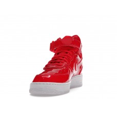 Мужские кроссовки Nike Air Force 1 Mid Ultraviolet Siren Red