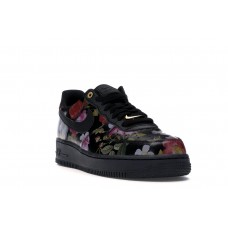 Женские кроссовки Nike Air Force 1 Low Black Floral (W)