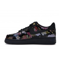 Женские кроссовки Nike Air Force 1 Low Black Floral (W)