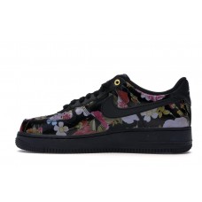 Женские кроссовки Nike Air Force 1 Low Black Floral (W)