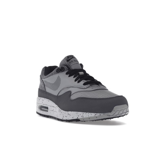 Кроссы Nike Air Max 1 Wolf Grey Dark Grey - мужская сетка размеров