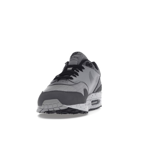 Кроссы Nike Air Max 1 Wolf Grey Dark Grey - мужская сетка размеров