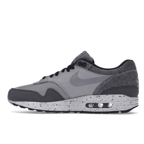 Кроссы Nike Air Max 1 Wolf Grey Dark Grey - мужская сетка размеров