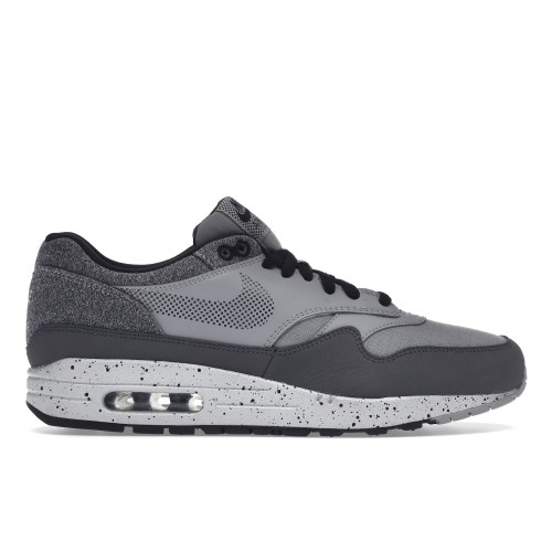 Кроссы Nike Air Max 1 Wolf Grey Dark Grey - мужская сетка размеров