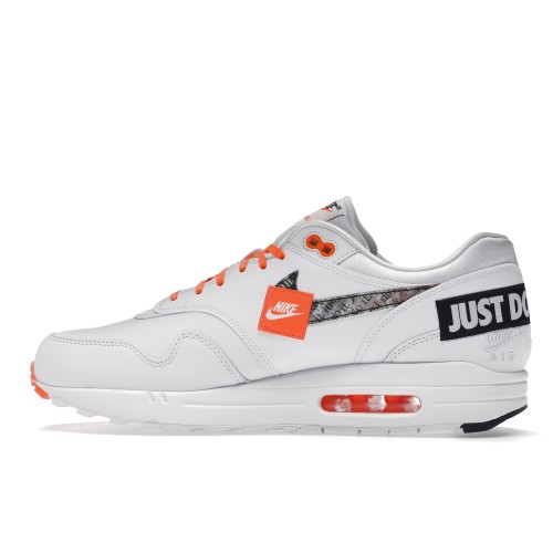 Кроссы Nike Air Max 1 Just Do It Pack White - мужская сетка размеров