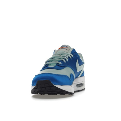 Кроссы Nike Air Max 1 Satin Blue Nebula - мужская сетка размеров