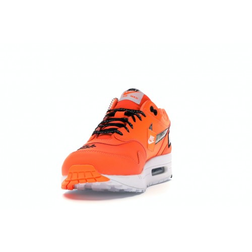 Кроссы Nike Air Max 1 Just Do It Pack Orange - мужская сетка размеров