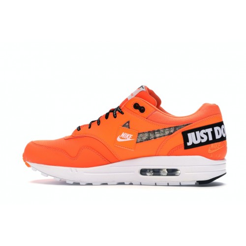 Кроссы Nike Air Max 1 Just Do It Pack Orange - мужская сетка размеров