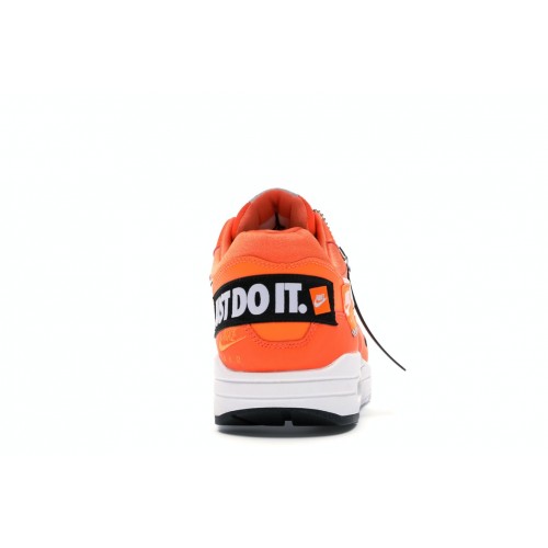 Кроссы Nike Air Max 1 Just Do It Pack Orange - мужская сетка размеров