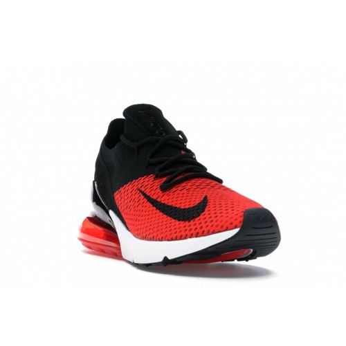 Кроссы Nike Air Max 270 Flyknit Bred - мужская сетка размеров