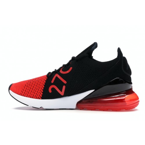 Кроссы Nike Air Max 270 Flyknit Bred - мужская сетка размеров