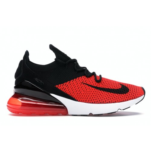 Кроссы Nike Air Max 270 Flyknit Bred - мужская сетка размеров