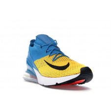 Nike Air Max 270 Flyknit Laser Orange Blue Orbit