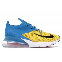 Nike Air Max 270 Flyknit Laser Orange Blue Orbit