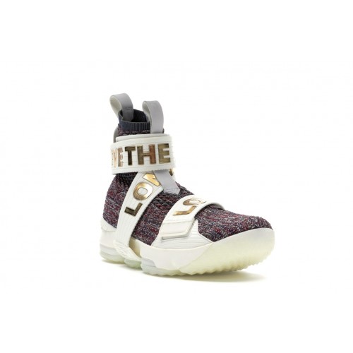 Кроссы Nike LeBron 15 Lifestyle KITH Stained Glass - мужская сетка размеров