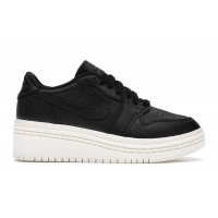 Женские кроссовки Jordan 1 Retro Low Lifted Black Phantom (W)