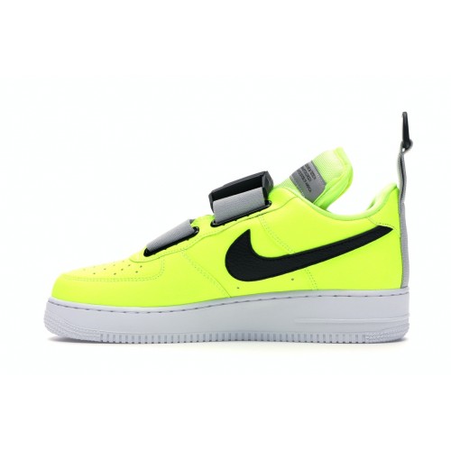 Кроссы Nike Air Force 1 Utility Volt - мужская сетка размеров