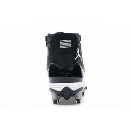Кроссы Jordan 11 Retro Cleat Black - мужская сетка размеров