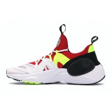 Кроссовки Nike Huarache Edge Txt White University Red Volt Black