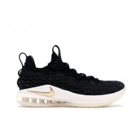 Кроссовки Nike LeBron 15 Low Black Gold