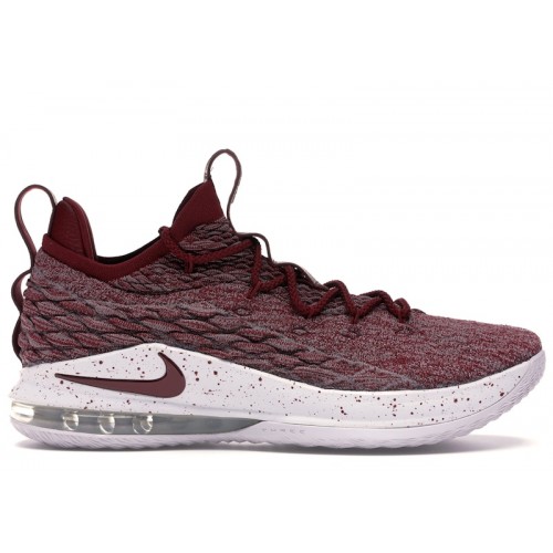 Nike LeBron 15 Low Team Red - мужская сетка размеров
