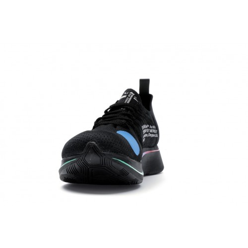 Кроссы Nike Zoom Fly Mercurial Off-White Black - мужская сетка размеров