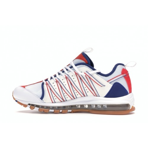Кроссы Nike Zoom Haven 97 CLOT White Royal - мужская сетка размеров
