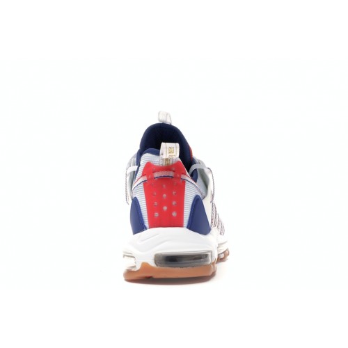 Кроссы Nike Zoom Haven 97 CLOT White Royal - мужская сетка размеров