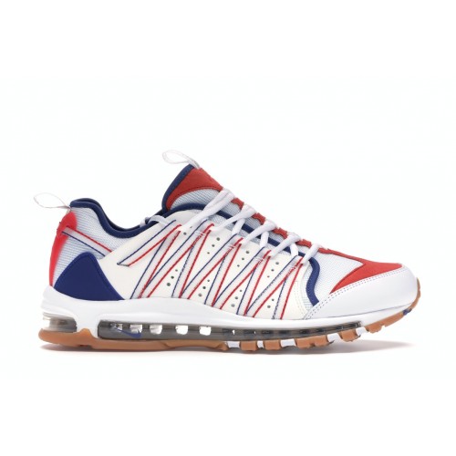 Кроссы Nike Zoom Haven 97 CLOT White Royal - мужская сетка размеров
