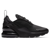 Детские Nike Air Max 270 Triple Black (PS)