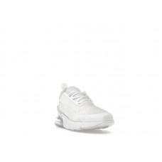 Детские Nike Air Max 270 White Silver (PS)
