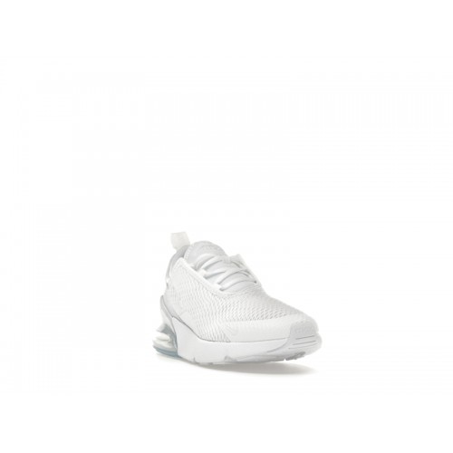 Nike Air Max 270 PS White Silver - детская сетка размеров