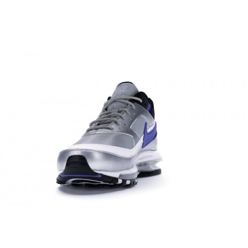 Кроссы Nike Air Max 97/BW Metallic Silver Persian Violet - мужская сетка размеров