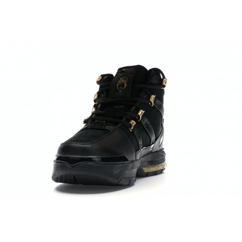 Кроссы Nike LeBron 3 Black Gold (2018) - мужская сетка размеров