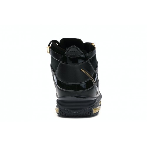 Кроссы Nike LeBron 3 Black Gold (2018) - мужская сетка размеров