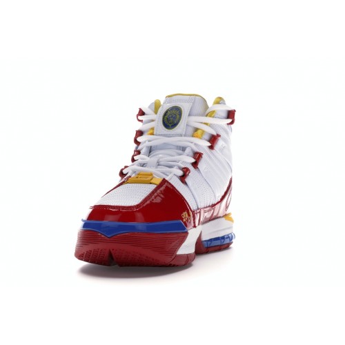 Кроссы Nike LeBron 3 Superman Red (2019) - мужская сетка размеров