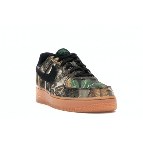 Кроссы Nike Air Force 1 Low Realtree Black - мужская сетка размеров