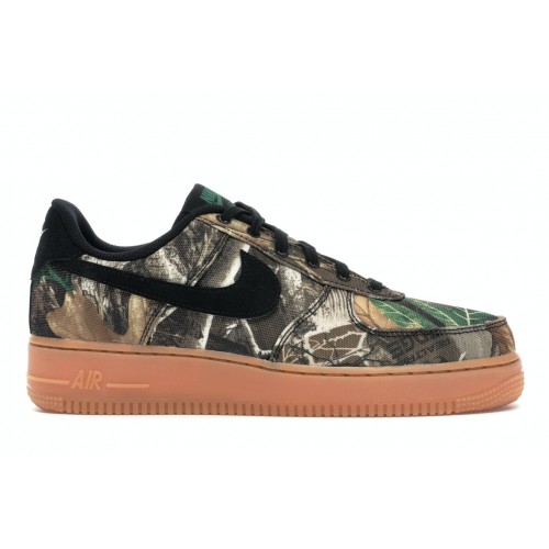Кроссы Nike Air Force 1 Low Realtree Black - мужская сетка размеров