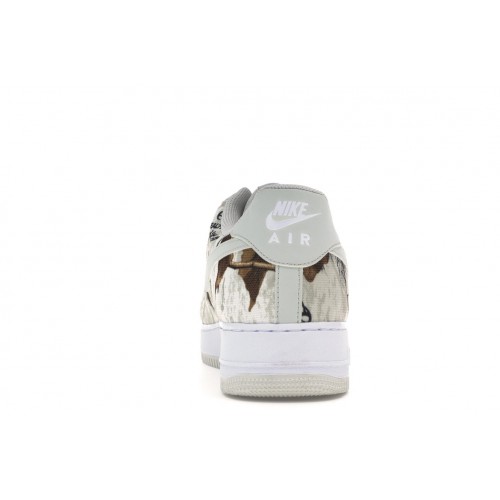 Кроссы Nike Air Force 1 Low Realtree White - мужская сетка размеров