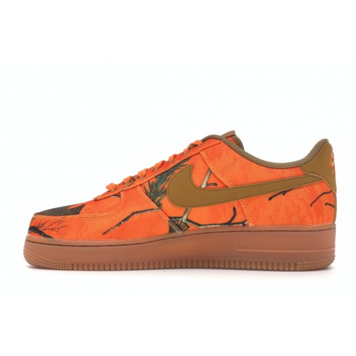 Кроссы Nike Air Force 1 Low Realtree Orange - мужская сетка размеров