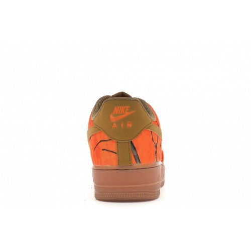 Кроссы Nike Air Force 1 Low Realtree Orange - мужская сетка размеров