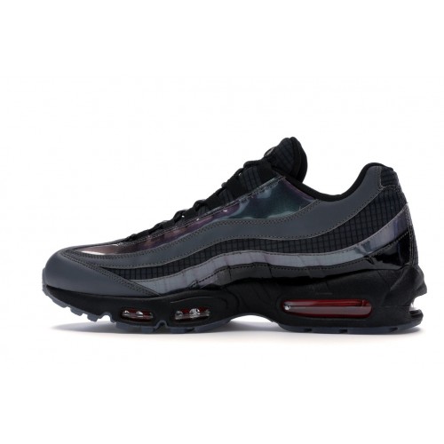 Кроссы Nike Air Max 95 LV8 Black - мужская сетка размеров