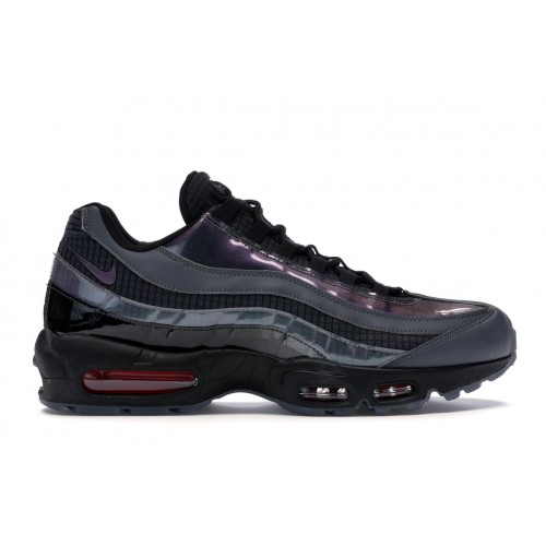 Кроссы Nike Air Max 95 LV8 Black - мужская сетка размеров