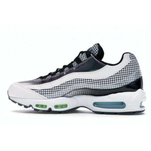 Кроссы Nike Air Max 95 LV8 White - мужская сетка размеров