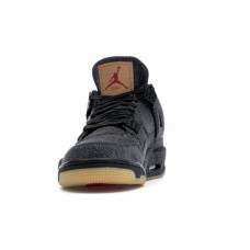 Jordan 4 Retro Levis Black (Levis Tag)